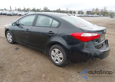2015 Kia Forte Lx из США, поврежденный, VIN KNAFK4A67F5378887